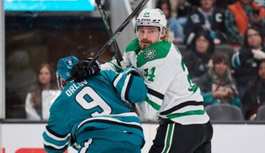 Stars win against Sharks with Johnston’s lead – NBC 5 Dallas-Fort Worth