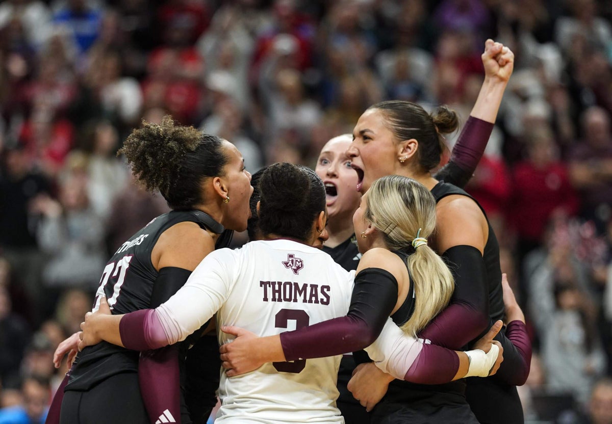 Texas A&M wins first NCAA volleyball championship after upsetting three No. 1 seeds