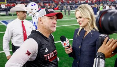 Texas Tech head coach Joey McGuire pitches his solutions for college football’s calendar