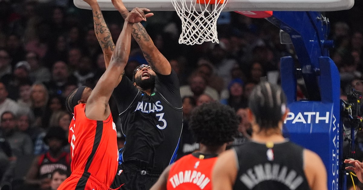 Mavericks speed past Rockets as Anthony Davis stars, PJ Washington returns from injury