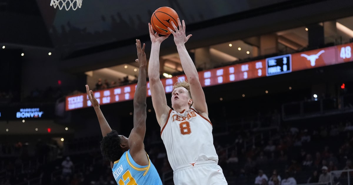Matas Vokietaitis scores career-high 28 to lead Texas past Southern