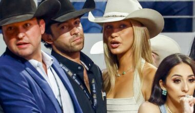 Supermodel Bella Hadid appears at Knox-Henderson perfume pop-up