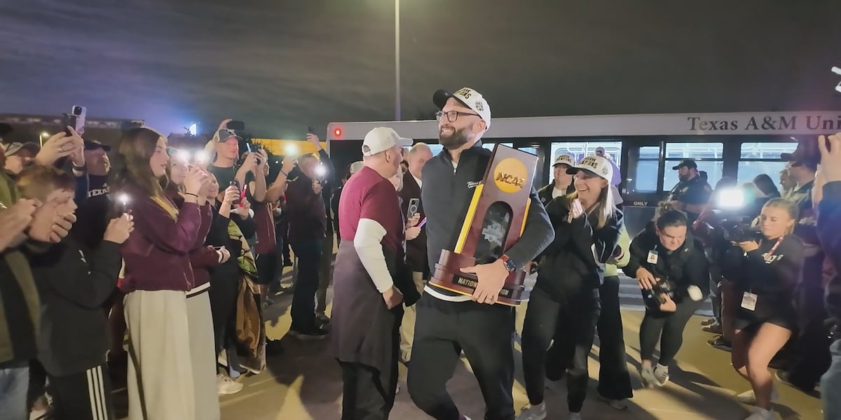 Texas A&M volleyball returns to Reed Arena after winning national title