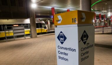 DART station at Dallas convention center to close for three years, agency says
