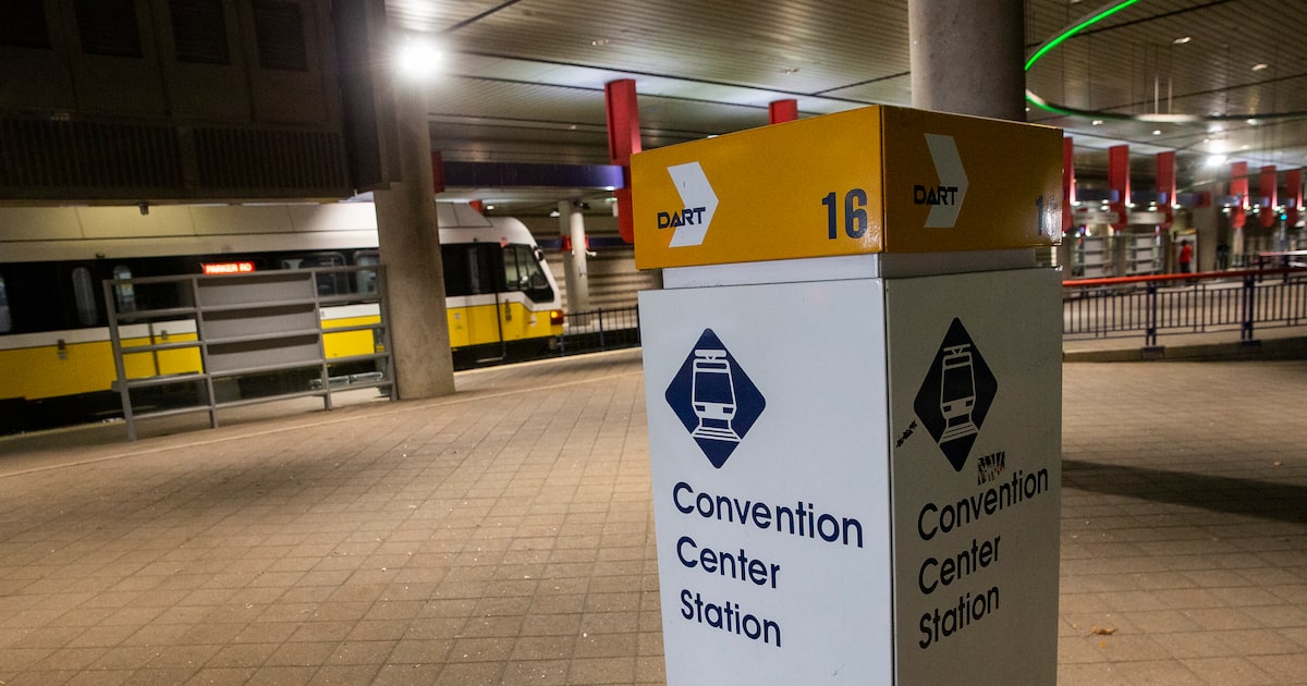 DART station at Dallas convention center to close for three years, agency says
