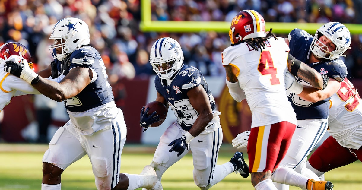 Jake Ferguson ruled out; Javonte Williams questionable