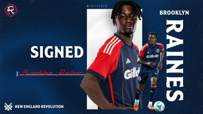 Revolution acquire U22 midfielder Brooklyn Raines from Houston Dynamo FC