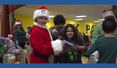 Nate’s next kid up toy giveaway brings Christmas joy to Oak Park students