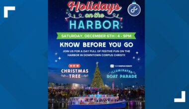 H-E-B Christmas Tree Lighting and boat parade set to brighten Downtown Corpus Christi on Saturday