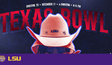 Football Travels to Kinder’s Texas Bowl for Showdown with Houston – LSU