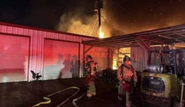 Three-alarm fire damages Arlington auto shop – NBC 5 Dallas-Fort Worth