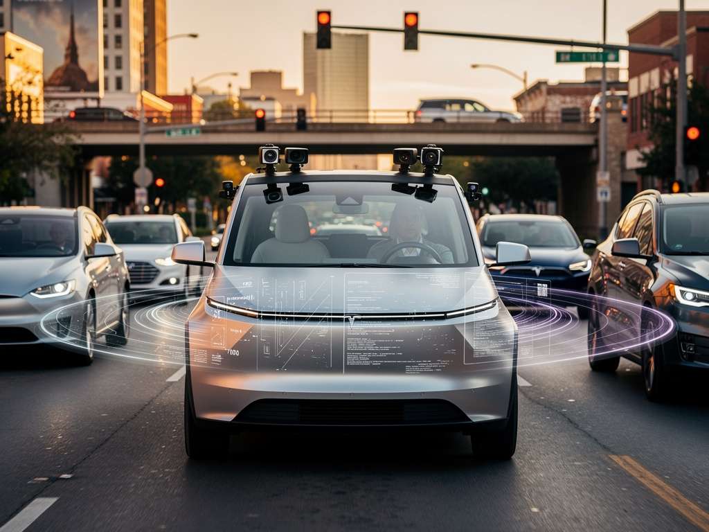 Tesla Cybercab Prototypes Tested in Austin for Robotaxi Launch