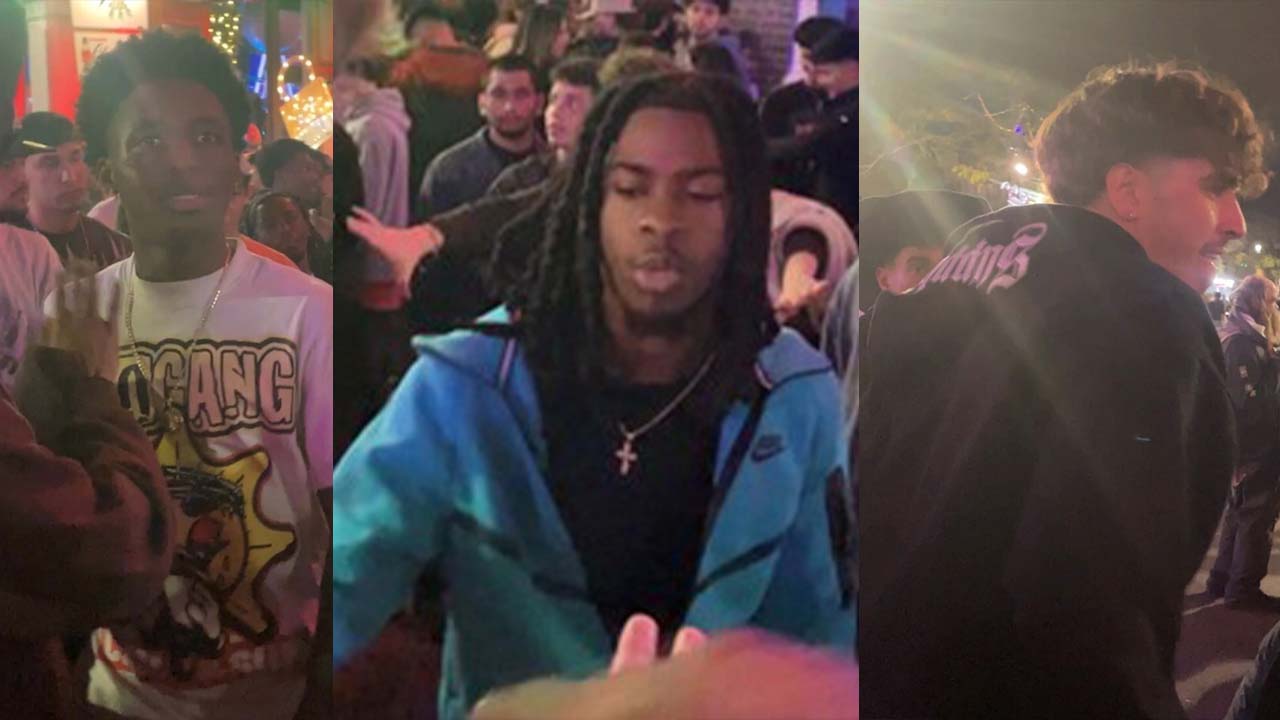 APD looking for 5 suspects accused of assaulting victims on 6th St.