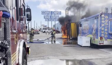 Food Truck Fire at Trade Center Is Circulating Again