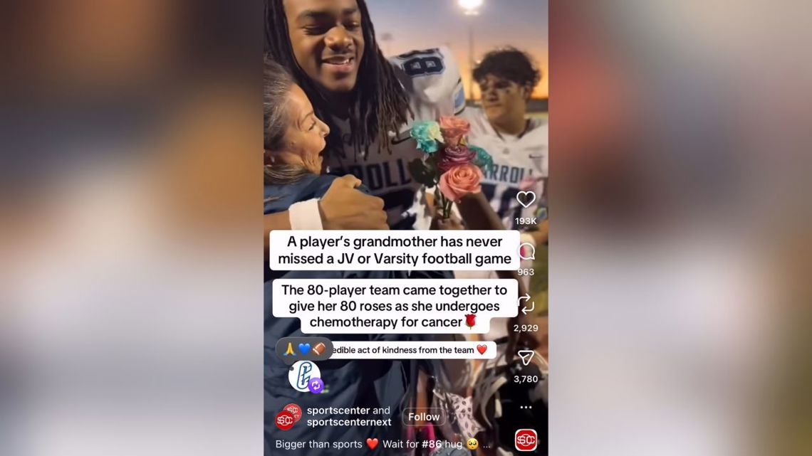 'More than a game' | SportsCenter spotlights South Texas football team’s special postgame surprise