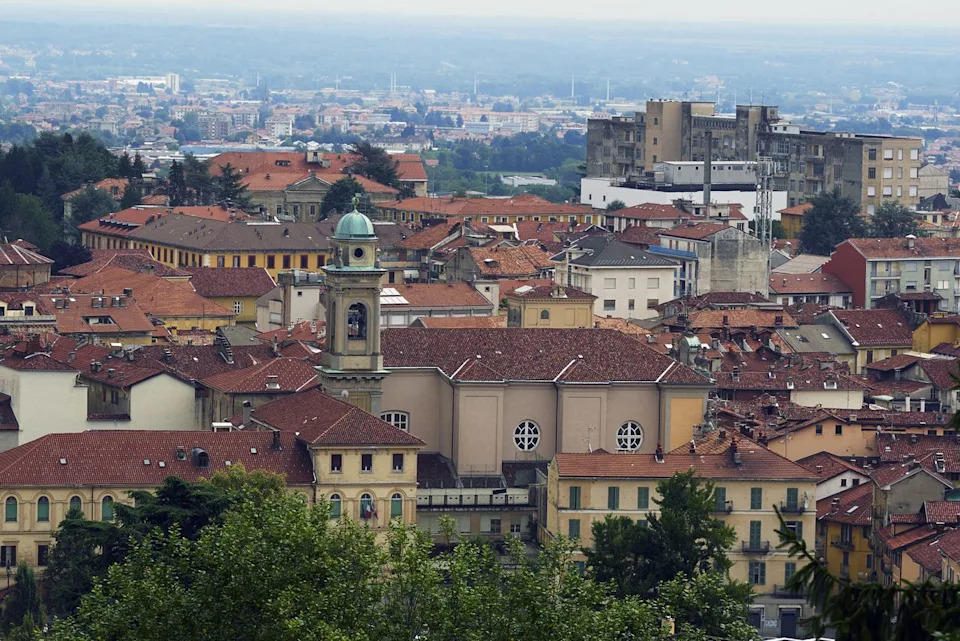 Getty Residential buildings in Biella, Italy