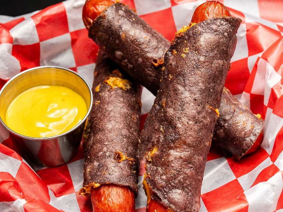 blue crispy dog Gimme Gimme