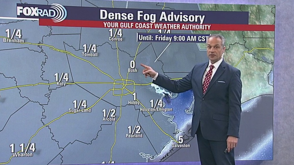 Houston weather: Dec. 12 morning forecast