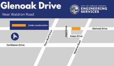 Part of Glenoak Dr. to close for water line connections