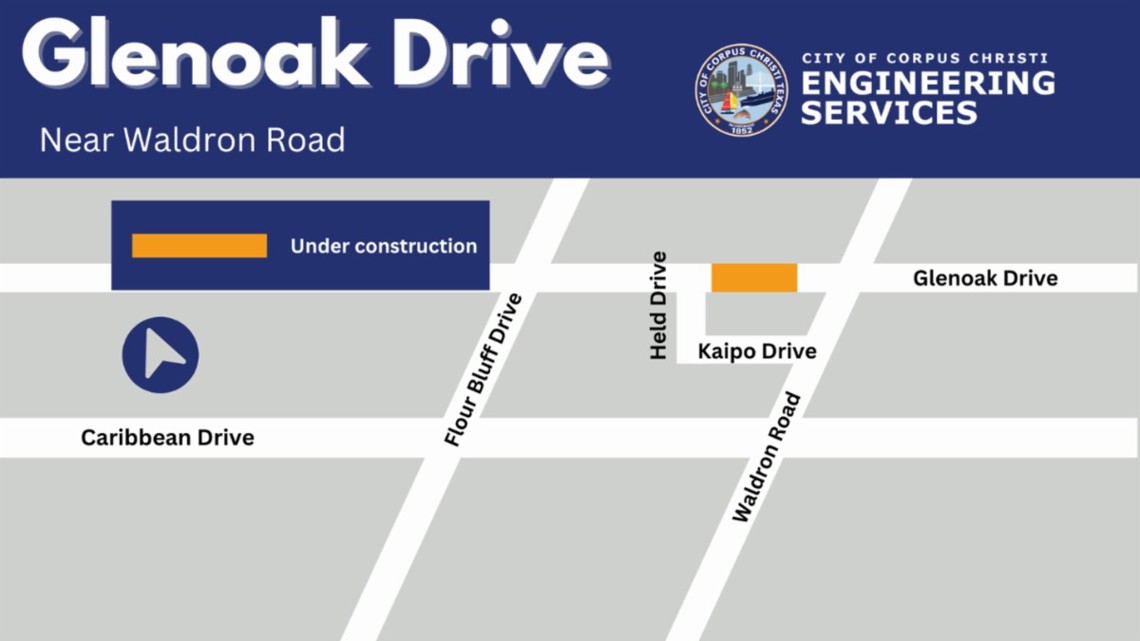 Part of Glenoak Dr. to close for water line connections