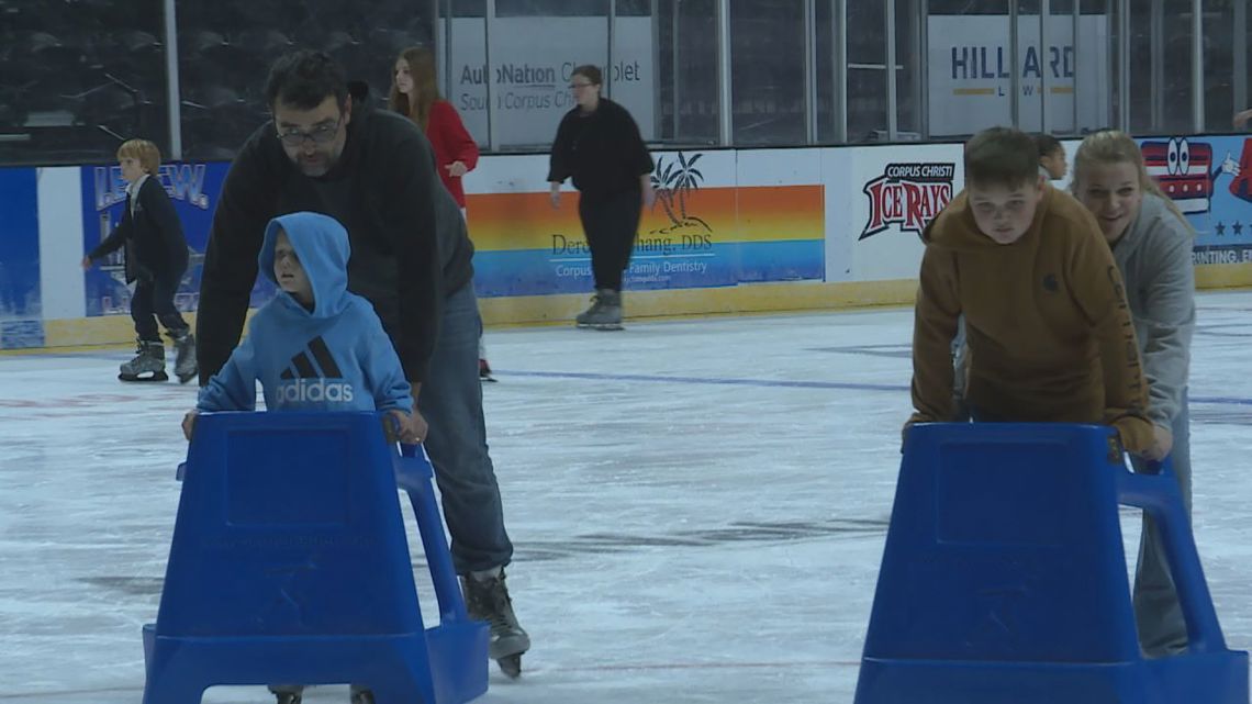 Coastal Christmas brings indoor holiday ice skating fun for the whole family