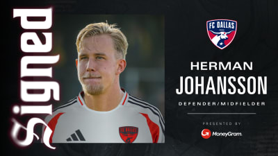 FC Dallas Signs Swedish International Herman Johansson from Mjällby AIF