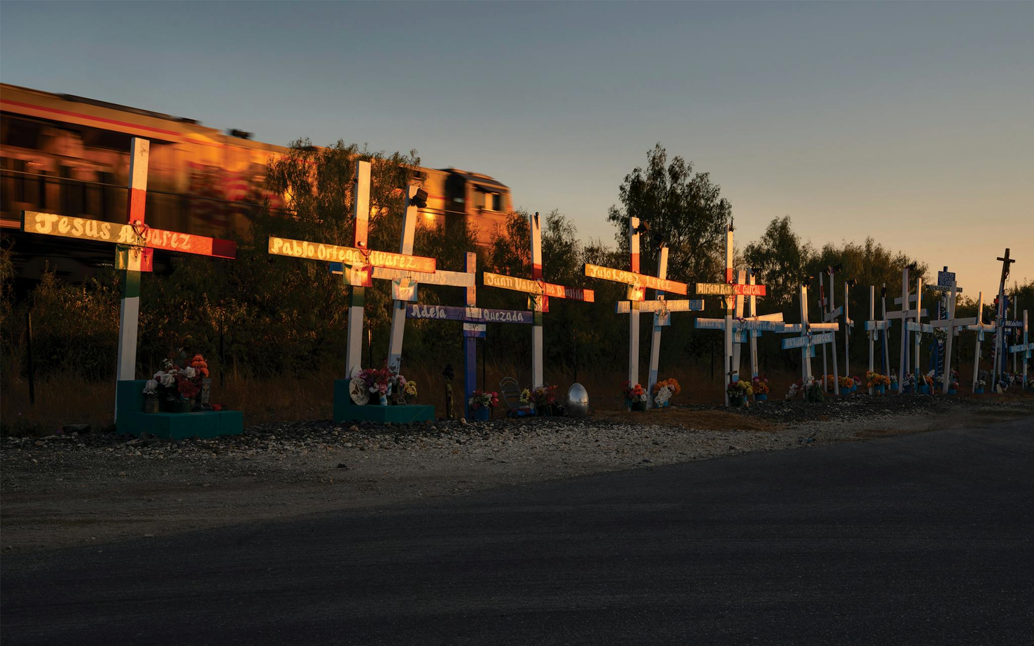 photo of crosses