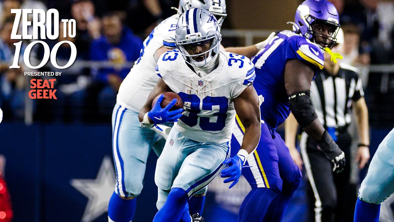 Numbers behind Cowboys' 34-26 loss to Vikings