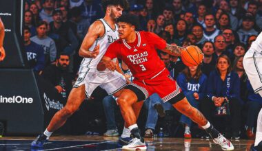 No. 19 Texas Tech Upsets No. 3 Duke After Big Second-Half Rally at MSG