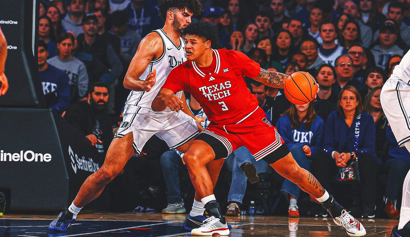 No. 19 Texas Tech Upsets No. 3 Duke After Big Second-Half Rally at MSG