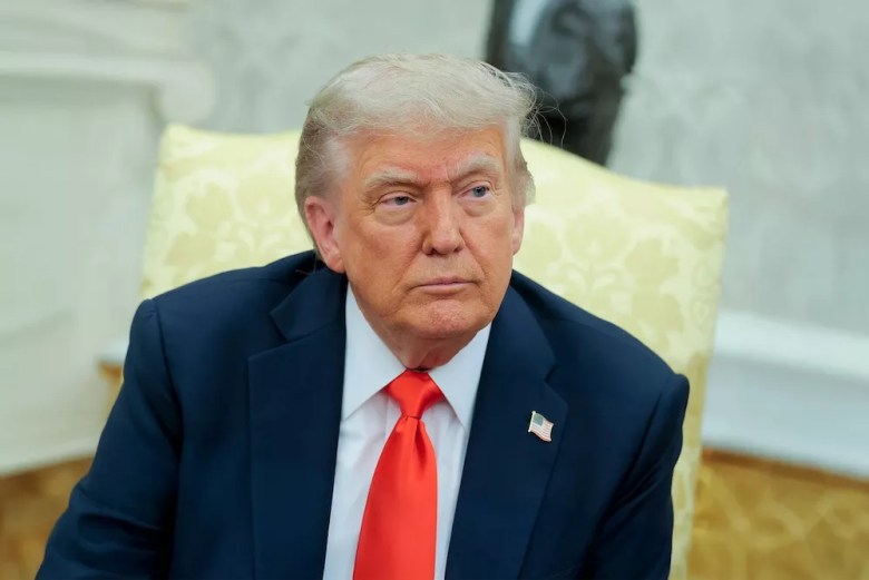 President Donald Trump is upset U.S. Rep. Henry Cuellar won't kiss the ring. 