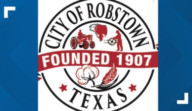 Robstown Mayor Mary Ann Saenz and Council Member John A. Ramon sworn in