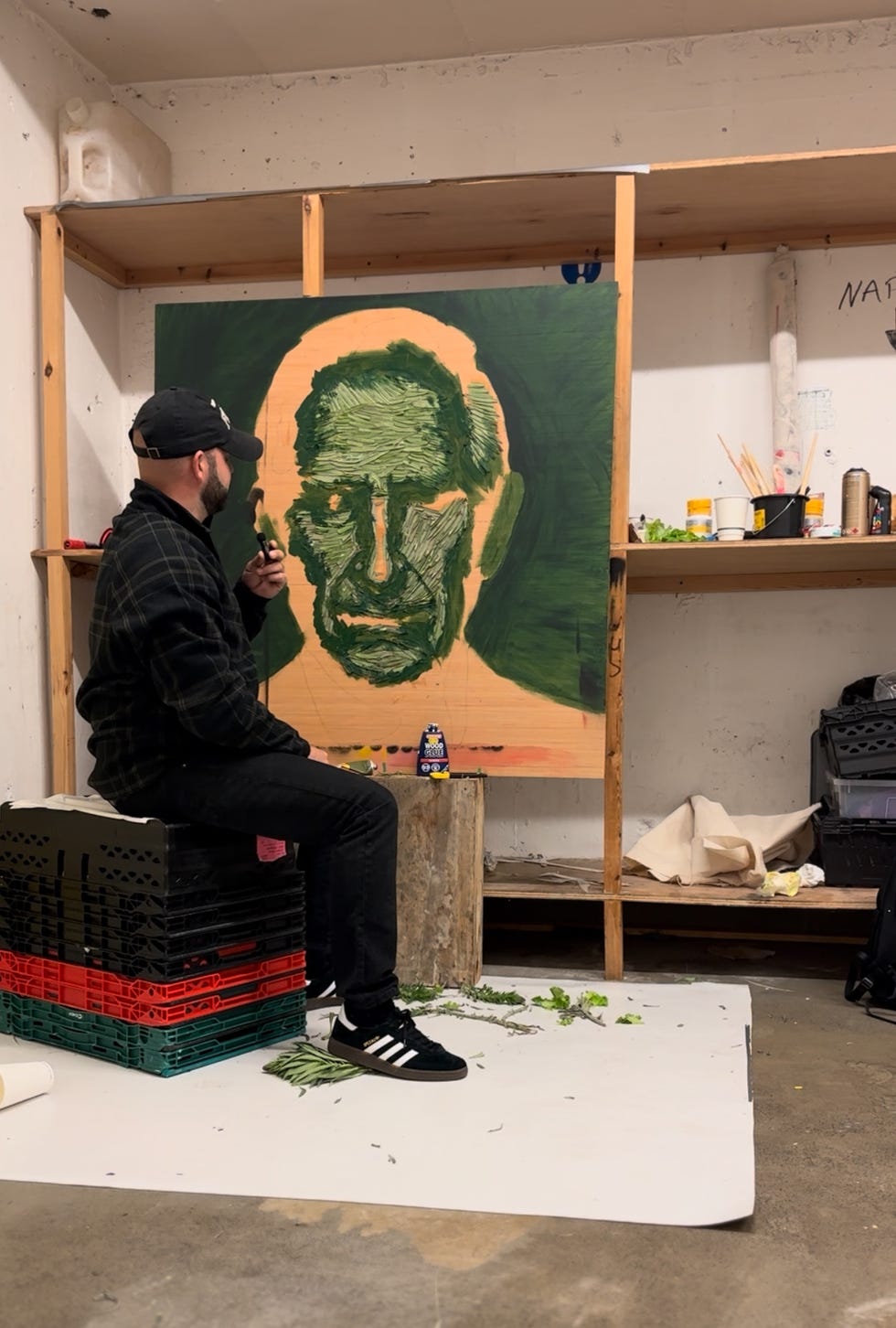 Michael Shellis King Charles Portrait