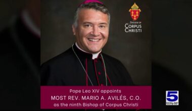 Former Brownsville auxiliary bishop named 9th bishop of the Catholic Diocese of Corpus Christi
