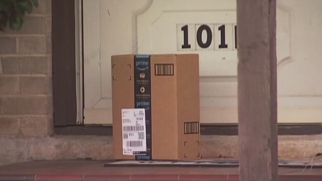 Holiday package thefts in Texas