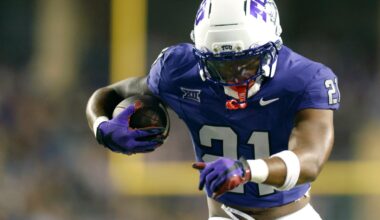 Football: TCU RB Nate Palmer declares for transfer portal