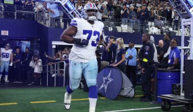 Dallas Cowboys OL Tyler Smith to finish season at left tackle