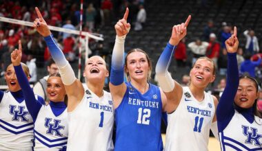 Cats fall to Texas A&M in volleyball national championship