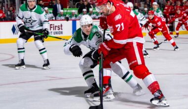 Detroit Red Wings beat Dallas Stars 4-3 for 3rd straight win