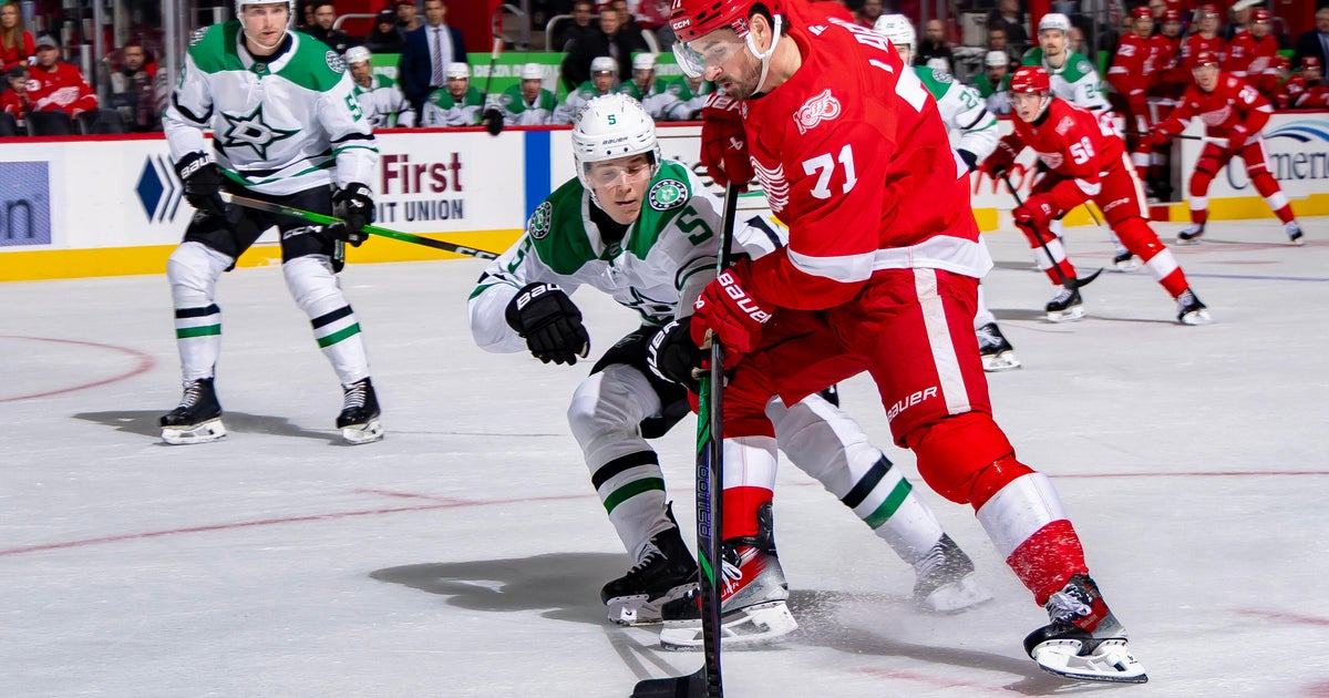 Detroit Red Wings beat Dallas Stars 4-3 for 3rd straight win