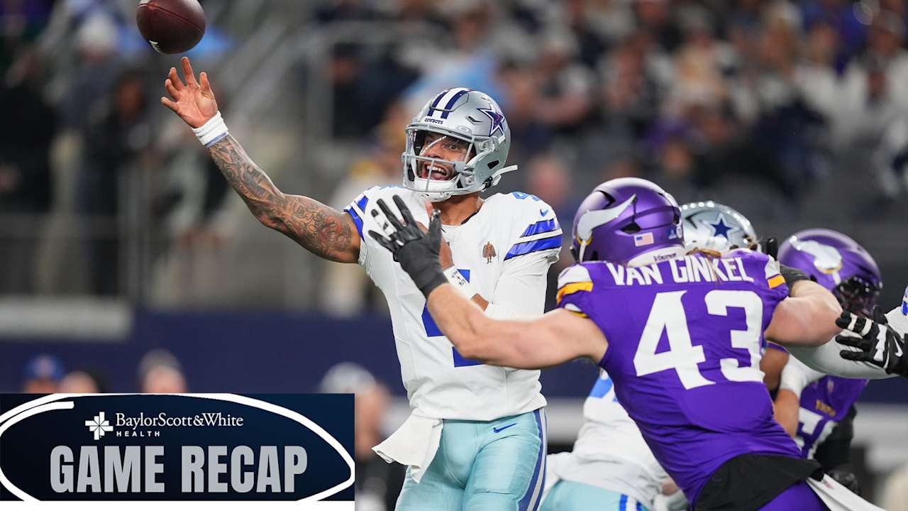 Cowboys lose to Vikings, 34-26