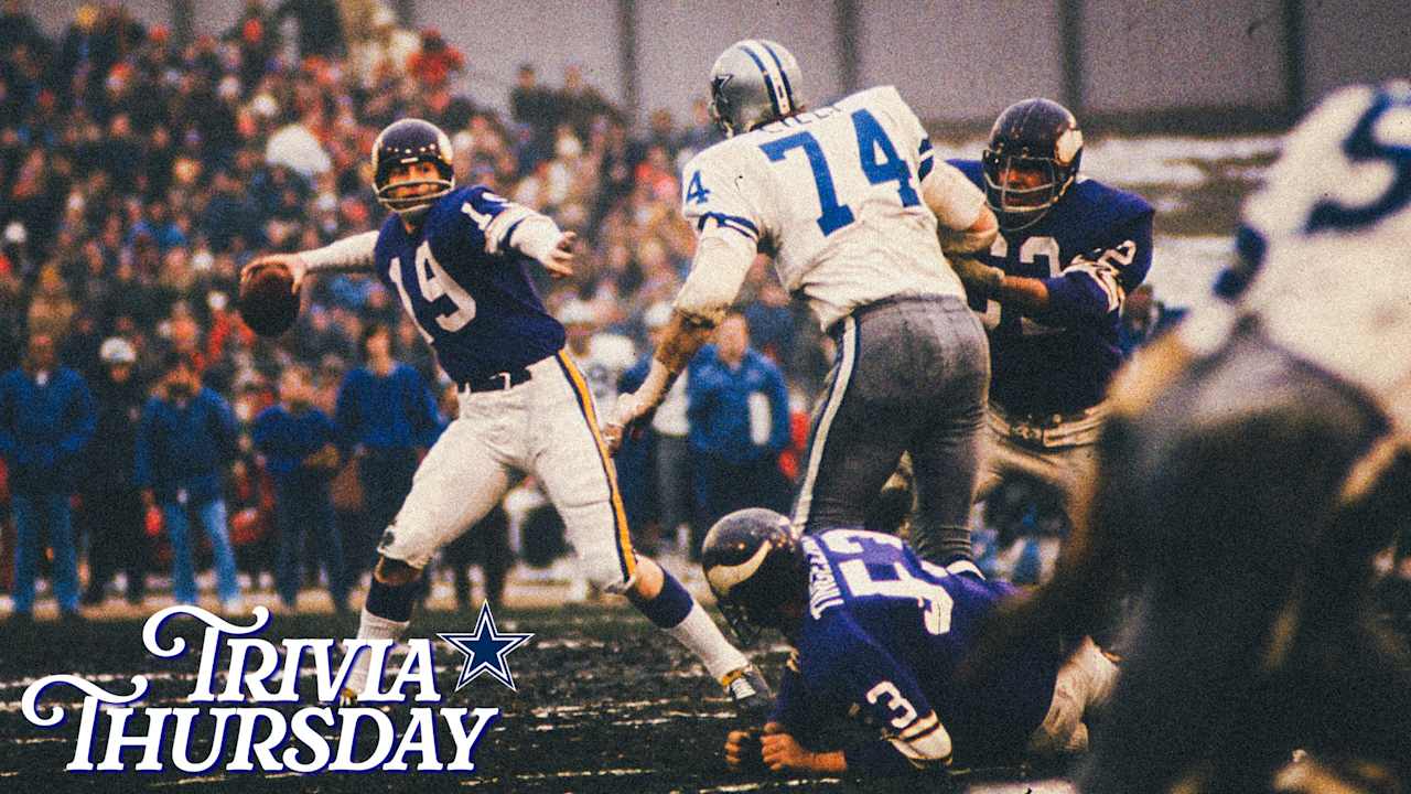 20 questions on Cowboys-Vikings history
