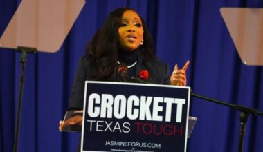 Jasmine Crockett says allies are worried for her safety during Texas senate bid