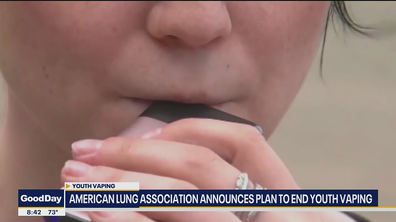 American Lung Association announced plan to end youth vaping