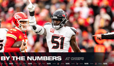 By the Numbers: Texans at Chiefs