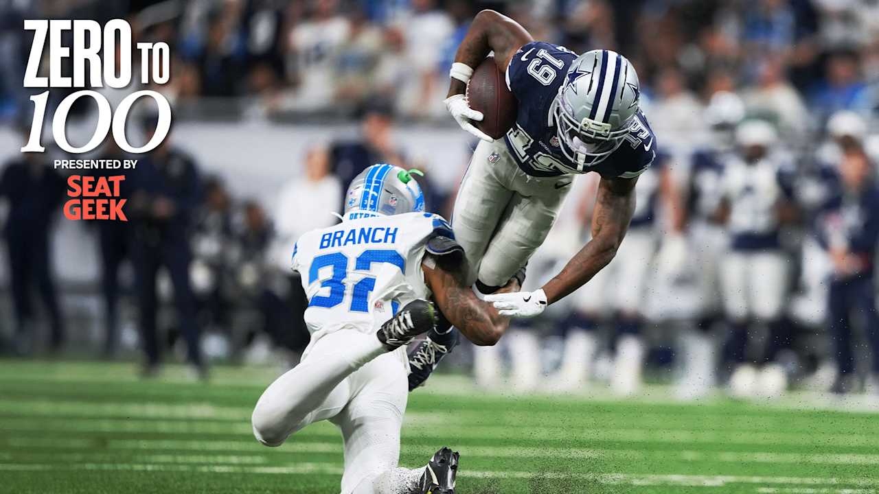 Numbers behind Cowboys' 44-30 loss to Lions