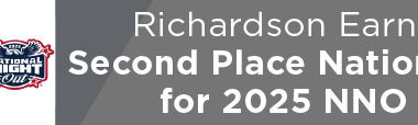 Richardson Earns Second Place Nationally for 2025 NNO