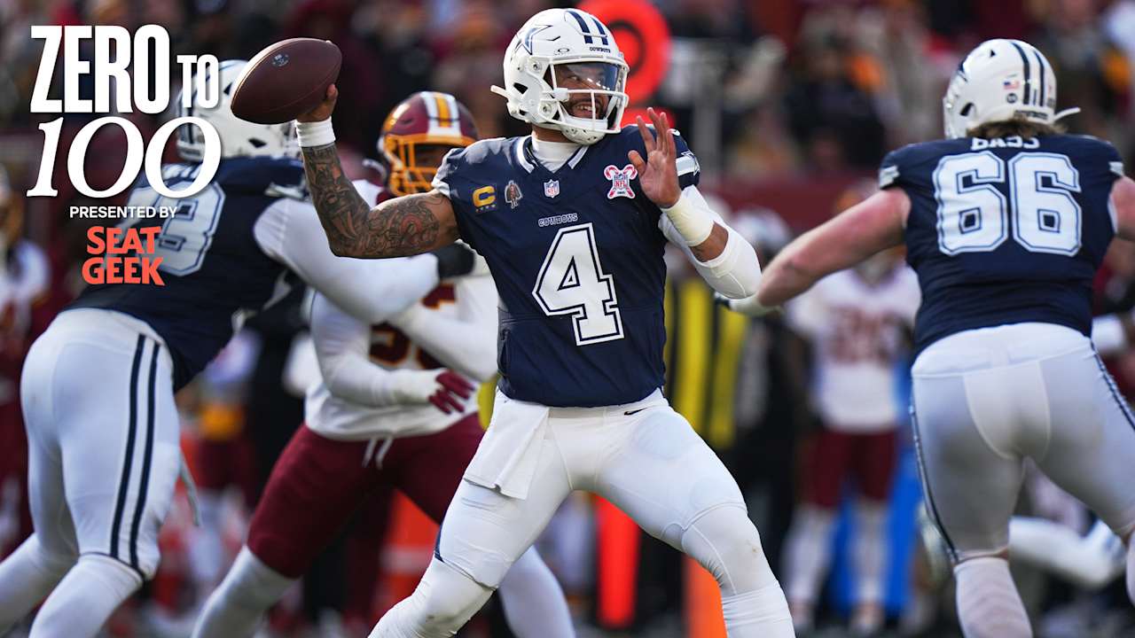 Numbers from Cowboys' 30-23 win over Commanders