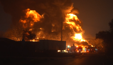 Liberty Road fire: Firefighters battle massive 2-alarm blaze in northeast Houston