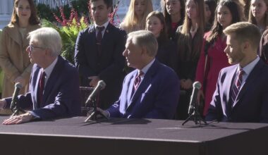 Turning Point USA: Abbott, Paxton want Texas to have most chapters in the US